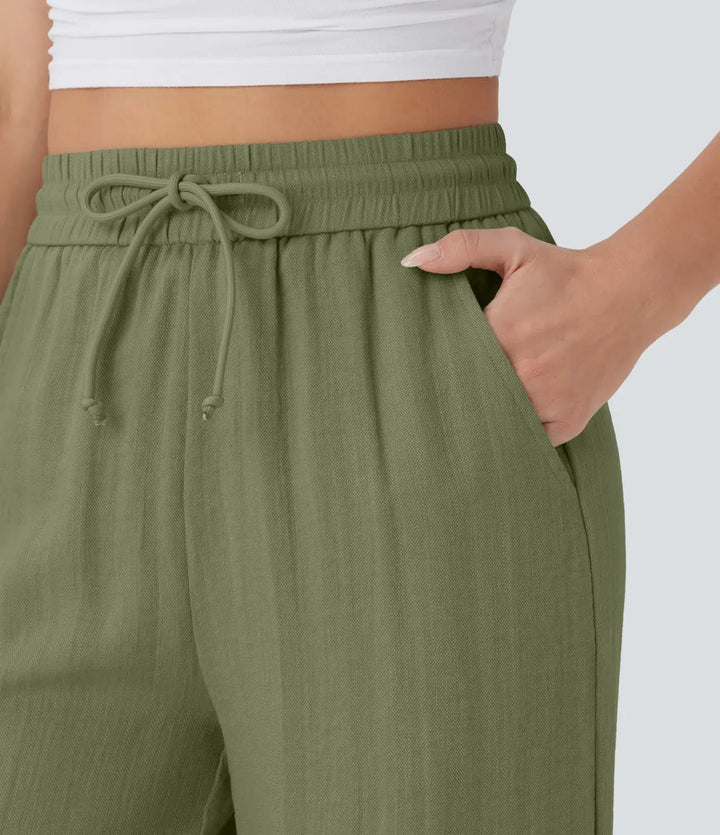 Sarah – Effortless Wide Leg Pants