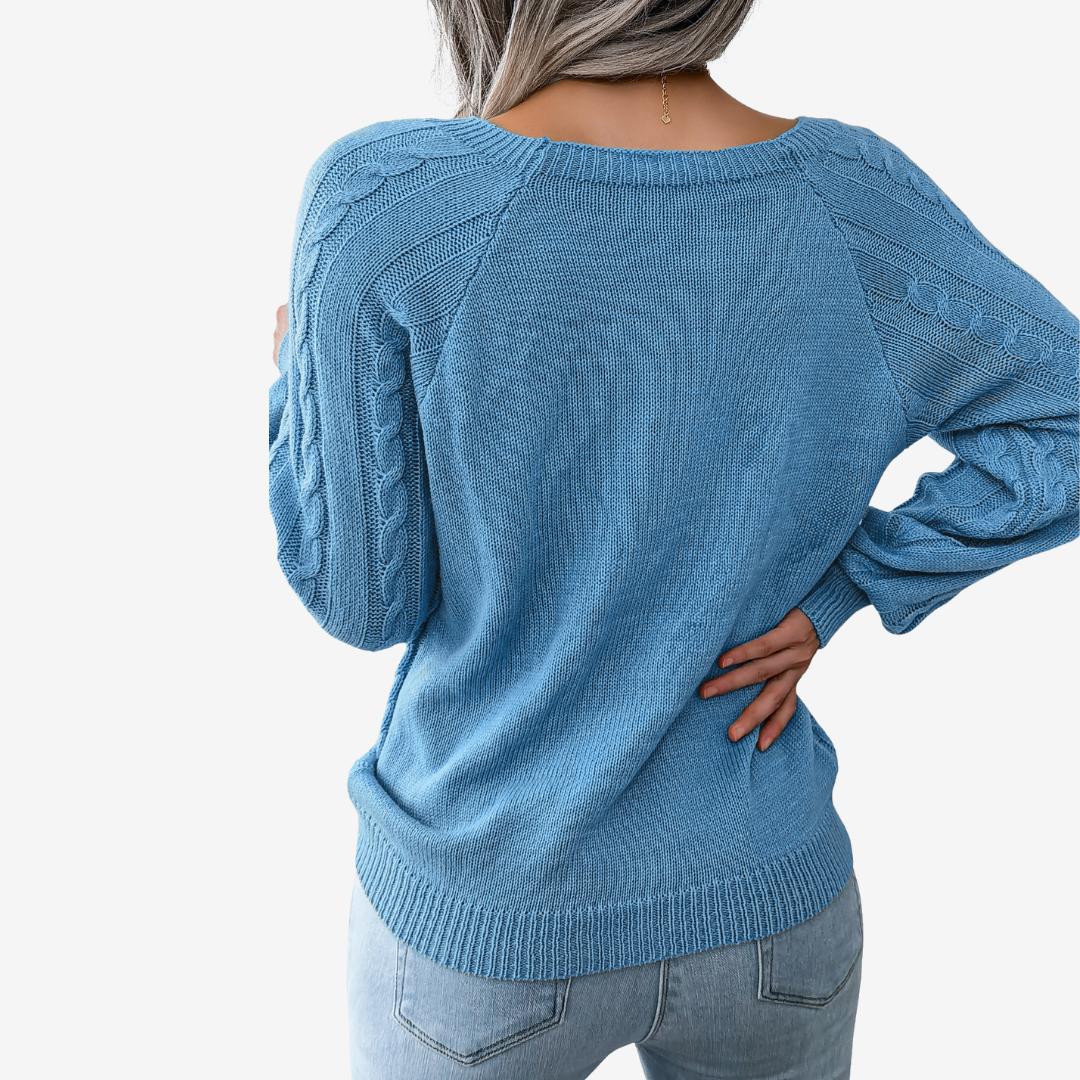 Meli™ Button Detail Sweater