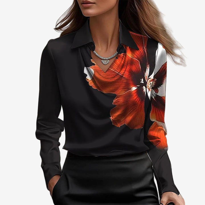 Elira™ Cowl Neck Blouse
