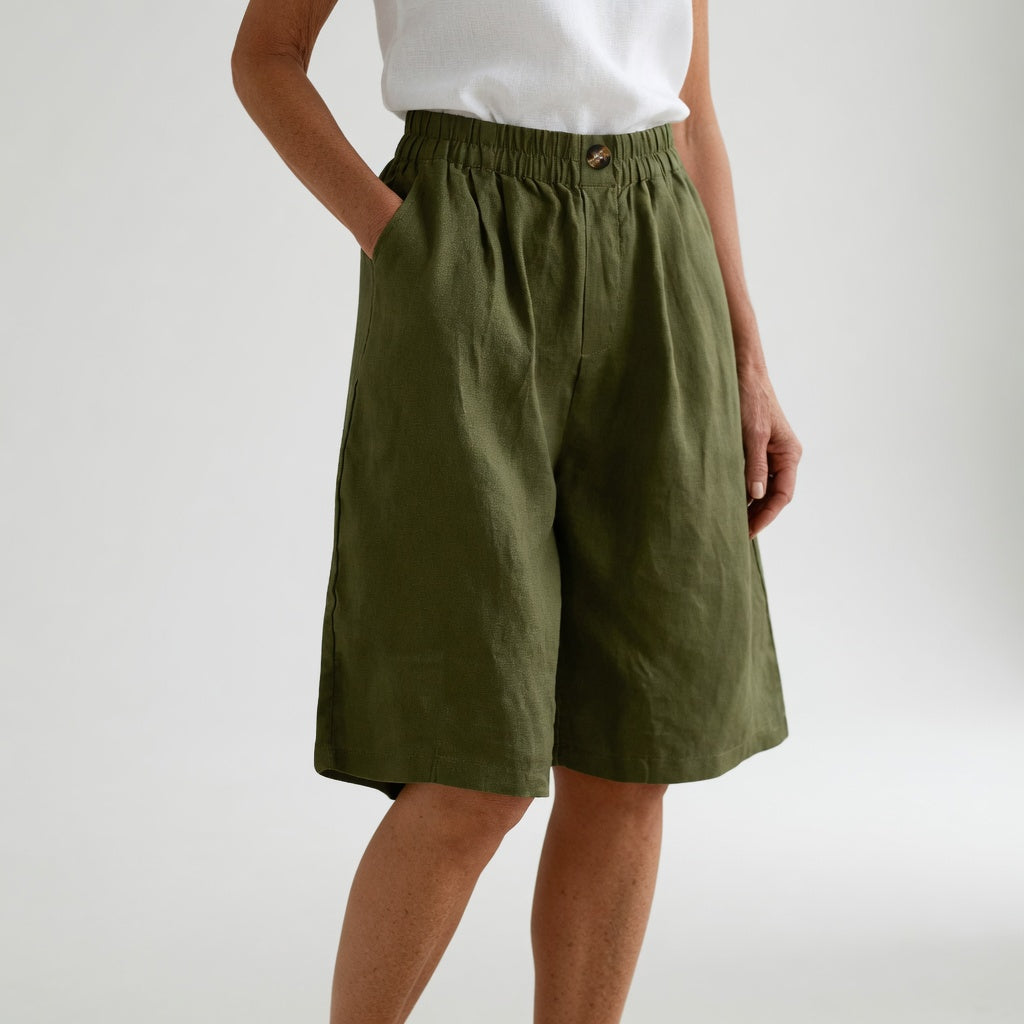 Wandeline™ | Relaxed Elastic-Waist Summer Shorts
