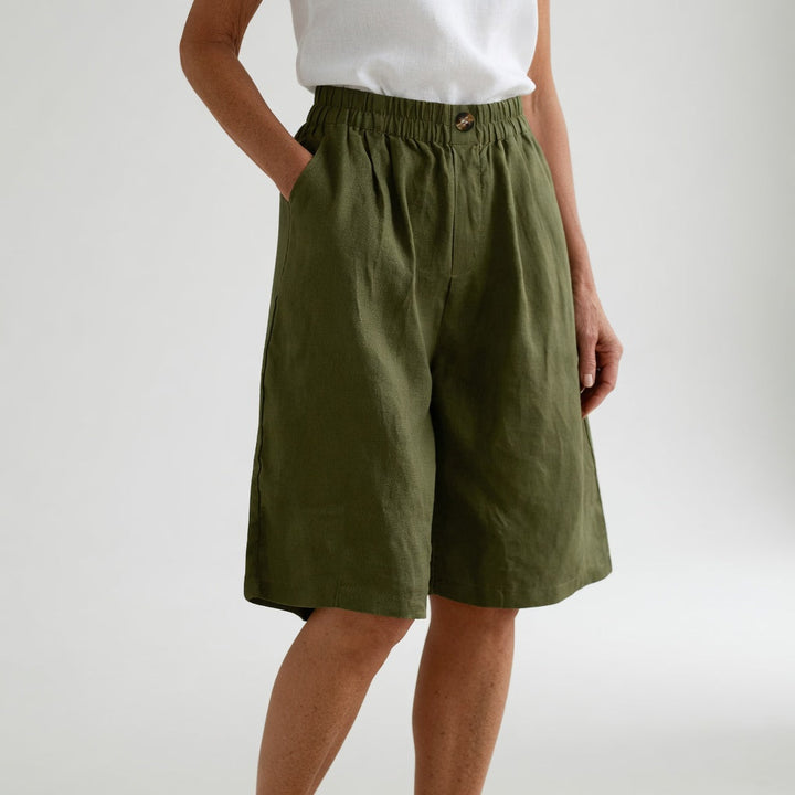 Wandeline™ | Relaxed Elastic-Waist Summer Shorts