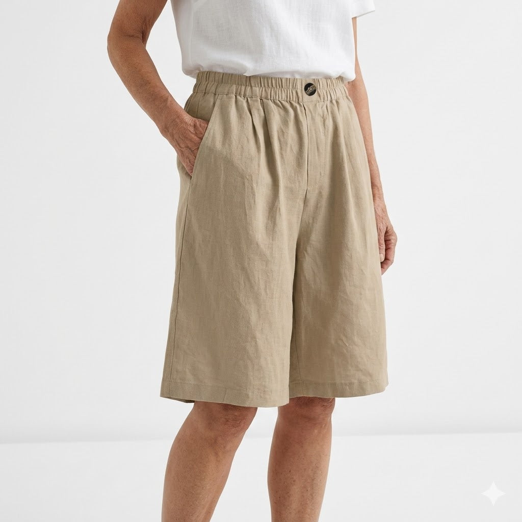 Wandeline™ | Relaxed Elastic-Waist Summer Shorts