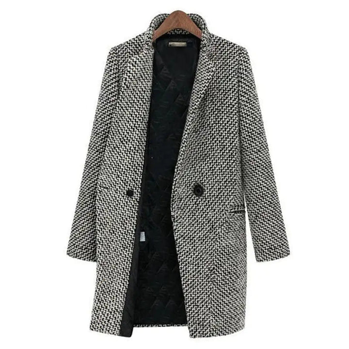 Wendy™ | Long Fabric Coat