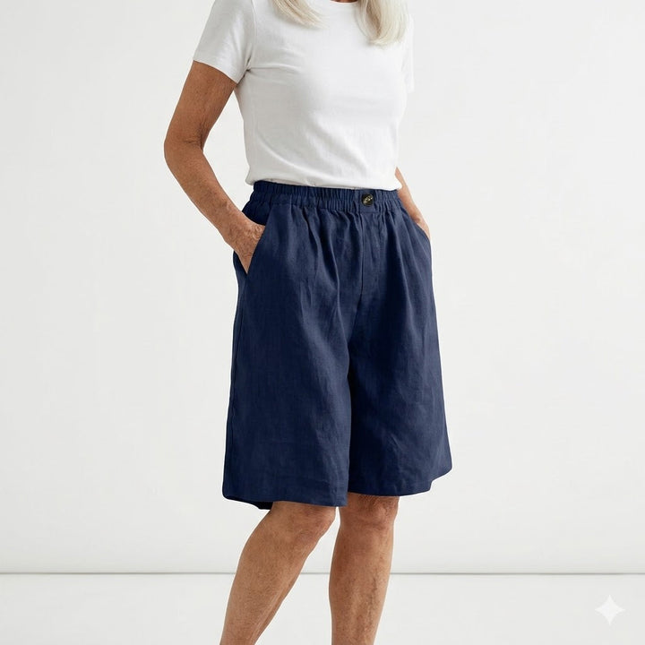 Wandeline™ | Relaxed Elastic-Waist Summer Shorts