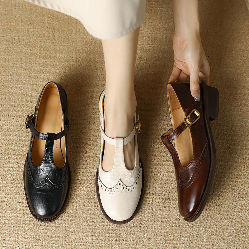 Gianna | Vintage T-Bar Mary Jane Shoes
