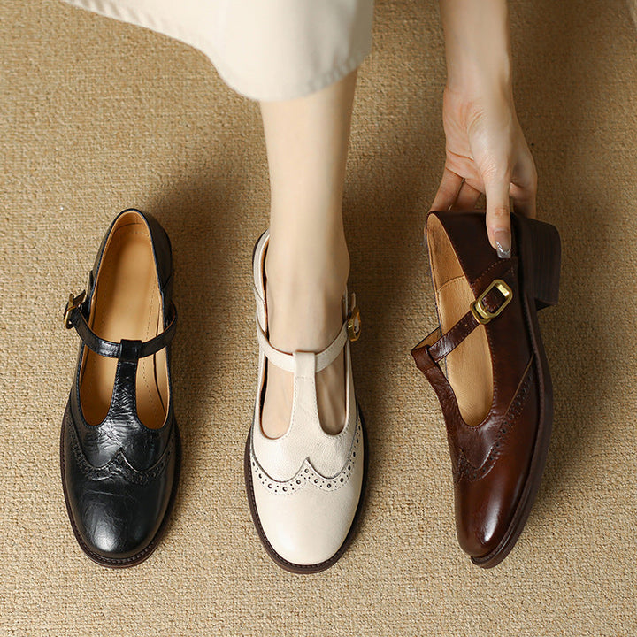 Gianna | Vintage T-Bar Mary Jane Shoes