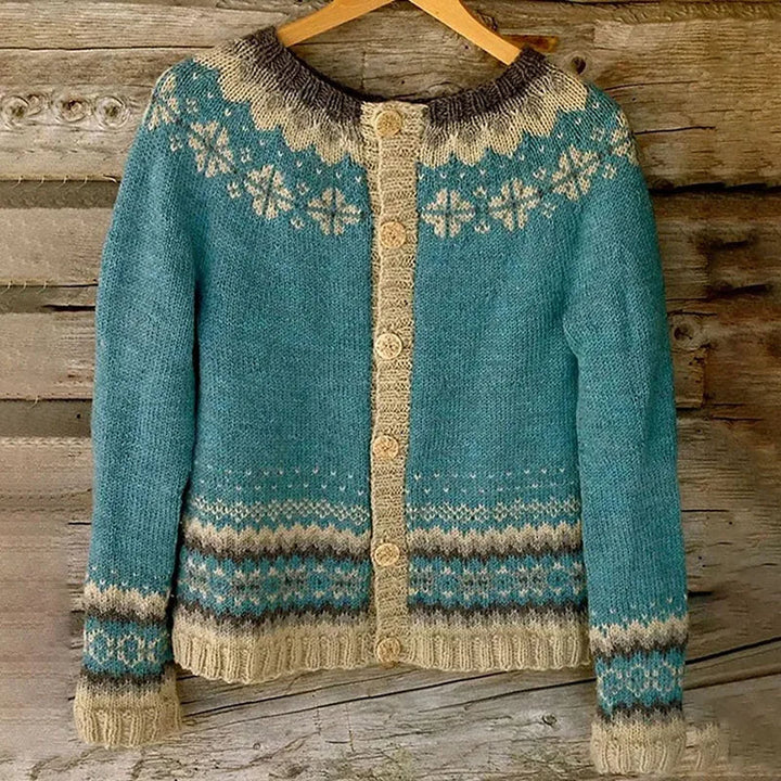 Allaira | Timeless Icelandic-Inspired Knit Cardigan