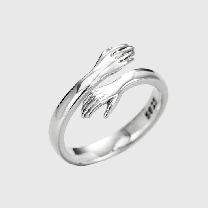 Silver Embrace Ring