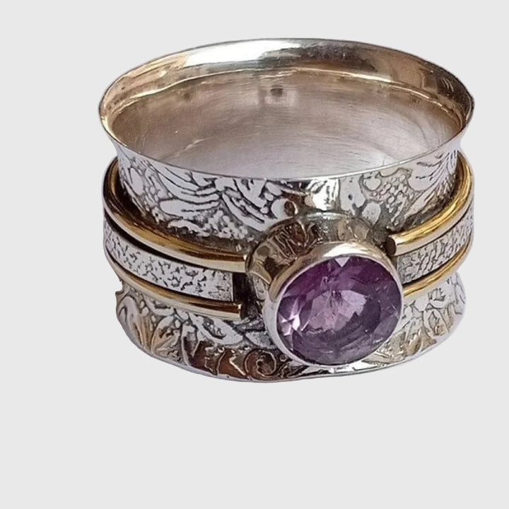 Bohemian Crystal Meditation Ring