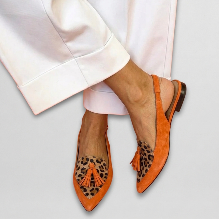 Eliza | Handwoven Tassel Sandals