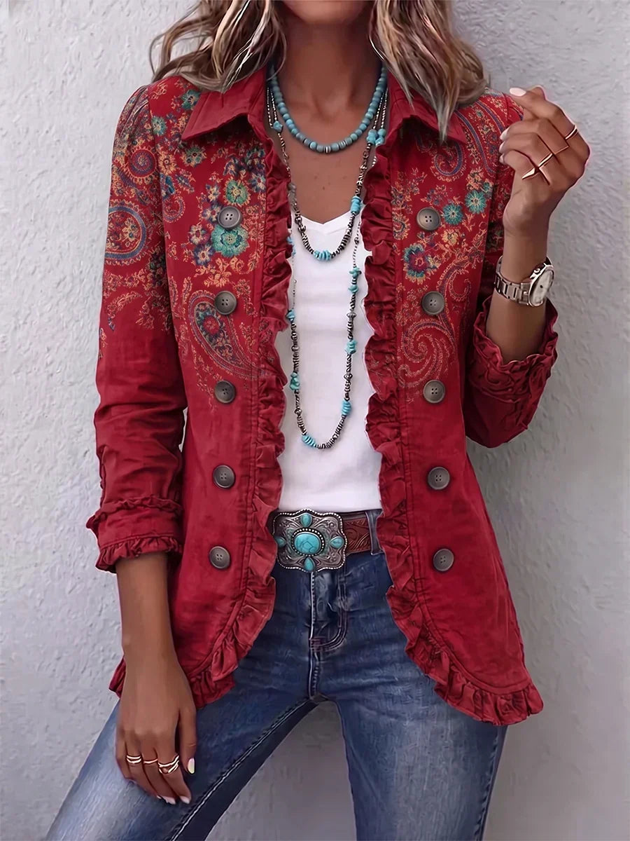 Rosalie™ | Boho-Chic Floral Jacket